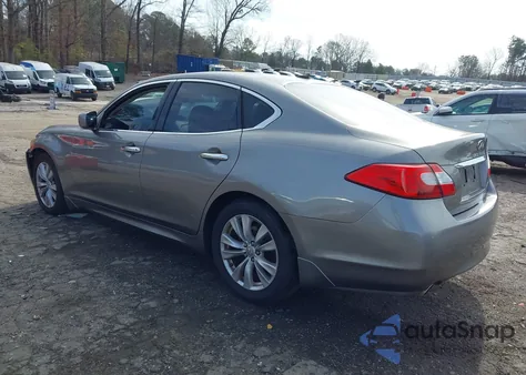 2011 Infiniti M37 z USA, uszkodzony, nr VIN JN1BY1AP0BM320050